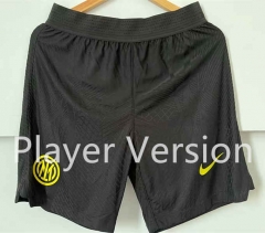 Player Version 2023-2024 Inter Milan Black Thailand Soccer Shorts-6886