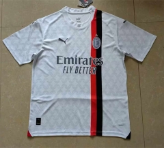 (S-4XL) 2023-2024 AC Milan Away White Thailand Soccer Jersey AAA-4773