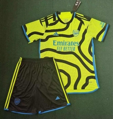 2023-2024 Correct Version Arsenal Goalkeeper Green Soccer Uniform-3454