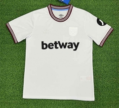 2023-2024 West Ham United 2nd Away White Thailand Soccer Jersey AAA-403