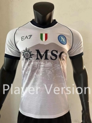 Player Version 2023-2024 Napoli Away White Thailand Soccer Jersey AAA-SJ