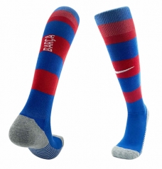 2023-2024 Barcelona Away Red&Blue Soccer Socks-B405