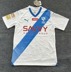 2023-2024 Al Hilal FC Away White Thailand Soccer Jersey AAA-3066