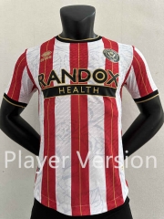 Player Version 2023-2024 Sheffield United Red&White Thailand Soccer Jersey AAA-2016
