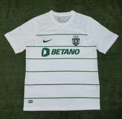 2023-2024 Sporting Clube de Portugal Away White Thailand Soccer Jersey AAA-512