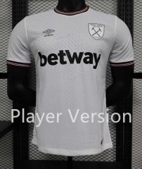 Player Version 2023-2024 West Ham United White Thailand Soccer Jersey AAA-888