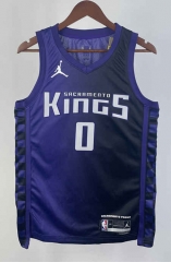 2024 Trapeze Limited  Sacramento Kings Purple #0 NBA Jersey-311