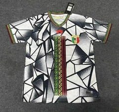 2023-2024 Mali Black&White Red Leopard Thailand Soccer Jersey AAA-3066