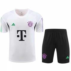 2023-2024 Bayern München White Thiland Soccer Uniform-418