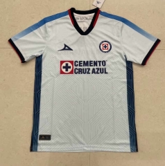 (S-4XL) 2023-2024 Cruz Azul Away White Thailand Soccer Jersey AAA-818