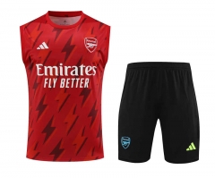 2023-2024 Arsenal Red Thiland Soccer Vest Uniform-418