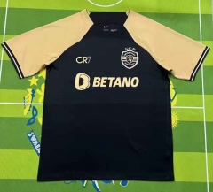 2023-2024 Sporting Clube de Portugal 2nd Away Black Thailand Soccer Jersey AAA-HR