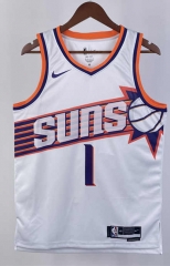 2024 Phoenix Suns White #1 NBA Jersey-311