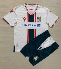 2023-2024 Wrexham FC Away White Soccer Uniform-AY