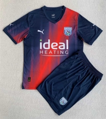 2023-2024 West Bromwich Albion 2nd Blue&Red Soccer Unifrom-AY