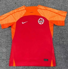 2023-2024 Canada Away Red Thailand Soccer Jersey AAA-709