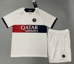 2023-2024  Paris SG Away White Soccer Uniform-9031