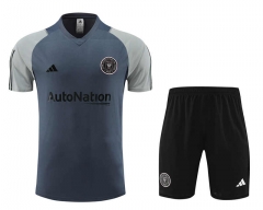 2023-2024 Inter Miami FC Dark Grey Thiland Soccer  Uniform-4627