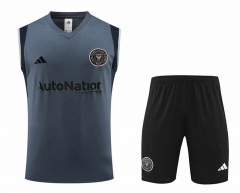 2023-2024 Inter Miami FC Light Dark Thiland Soccer Vest Uniform-4627