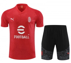 2023-2024 AC Milan Red Thailand Soccer Uniform-4627