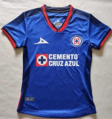 2023-2024 Cruz Azul Clube Home Blue Women Thailand Soccer Jersey-912