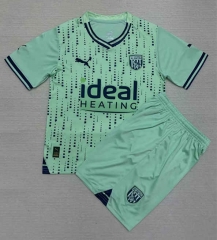 2023-2024 West Bromwich Albion Away Green Soccer Unifrom-AY