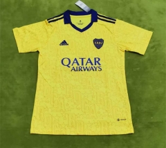 2023-2024 Boca Juniors Yellow Thailand Soccer Jersey AAA-9755