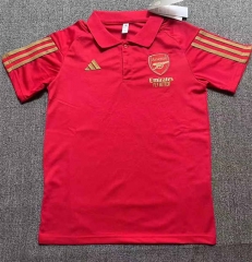 2023-2024 Arsenal Red Thailand Polo Uniform-709