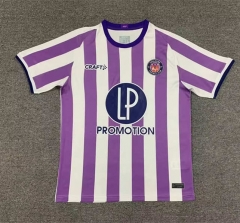 2023-2024 Toulouse FC Home White&Purple Stripe Thailand Soccer Jersey AAA-512