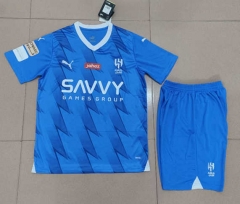 2023-2024 Al-Nassr FC Home Blue Soccer Unifrom-718
