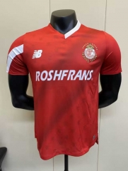 2023-2024  TolucaCD Home Red Thailand Soccer Jersey AAA-5698