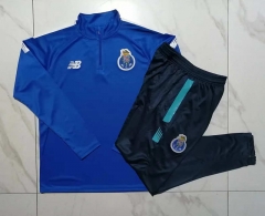 2023-2024 Porto Blue Thailand Soccer Tracksuit -815