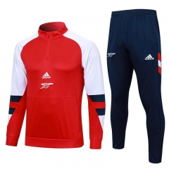 2023-2024 Arsenal Red Thailand Soccer Tracksuit Uniform-815