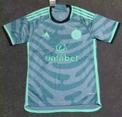 2023-2024 Correct Version Celtic 2nd Away Ligght Green Thailand Soccer Jersey AAA-2483