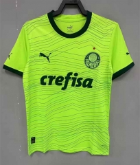 2023-2024 SE Palmeiras 2nd Away Fluorescent Green Thailand Soccer Jersey AAA-1876