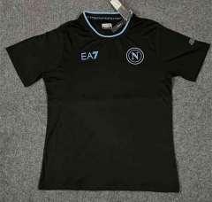 (S-4XL) 2023-2024 Napoli Black Thailand Soccer Jersey-0485