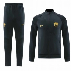 2023-2024 Pumas UNAM Royal Blue Thailand Soccer Jacket Uniform-LH