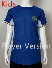 (Without Shorts) Player Version 2023-2024 Chelsea Home Blue Thailand Kids/Youth Soccer jersey-SJ