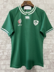 (S-5XL)  Ireland Home Green Rugby Shirt