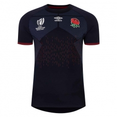 (S-5XL) 2022-2023 England Away Royal Blue Thailand Rugby Shirt