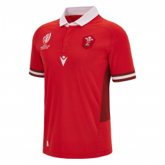 （S-5XL) 2023 Wales Home Red Thailand Rugby Shirt