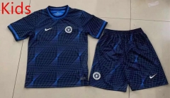 2023-2024 Chelsea Away Royal Blue Kid/Youth Soccer Uniform-507