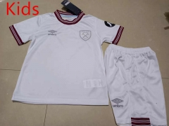 2023-2024 West Ham United Away White Kids/Youth Soccer Uniform-507