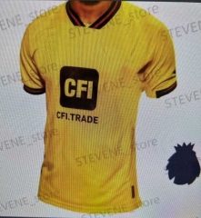 (S-4XL) 2023-2024 Sheffield United Away Yellow Thailand Soccer Jersey AAA-512