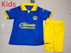 2023-2024 Club América Away Blue Kids/Youth Soccer Uniform-507