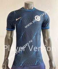 Player Version 2023-2024 Chelsea Away Royal Blue Thailand Soccer Jersey AAA-518