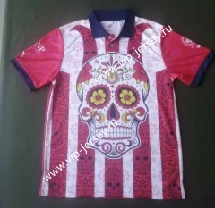 2023-2024 Day Of The Dead Special Version Deportivo Guadalajara Pink Thailand Soccer Jersey AAA-912