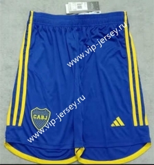 2023-2024 Boca Juniors Home Blue Thailand Soccer Shorts