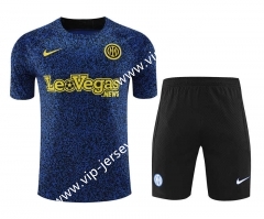 2023-2024 Inter Milan Blue&Black Thailand Soccer Uniform-418