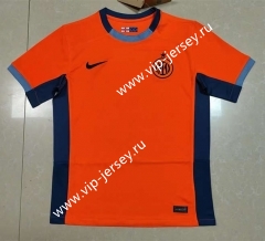 2023-2024 Inter Milan 2nd Away Orange Thailand Soccer Jersey AAA-422